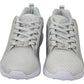 Philipp Plein Gisella Silver Polyester Sneakers Shoes