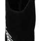 Dolce & Gabbana Black Suede L'Amore E'Bellezza Boots Shoes