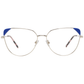 Emilio Pucci Gold Metal & Plastic Glasses (Frames)