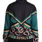 Dolce & Gabbana Multicolor DG Logo Mania Track Bomber Jacket