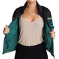 Dolce & Gabbana Multicolor DG Logo Mania Track Bomber Jacket