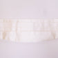 Dolce & Gabbana White Waist Tuxedo Smoking Belt Cummerbund