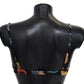 Dolce & Gabbana Black Seashells Print Women Swimwear Bikini Tops
