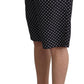 Dolce & Gabbana Black Polka Dots Beachwear Shorts Swimwear