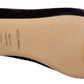 Dolce & Gabbana Purple Velvet DG Heart Loafers Flats Shoes
