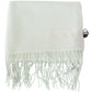 Missoni Light Green Pattern Cashmere Unisex Wrap Fringes Scarf