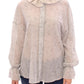 Vika Gazinskaya Blue Cotton Blouse Tunic