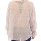 Vika Gazinskaya Blue Cotton Blouse Tunic
