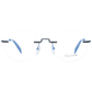 Yohji Yamamoto Gray Metal Glasses (Frames)