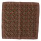 Dolce & Gabbana Brown Carrots Print Silk Handkerchief