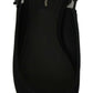 Dolce & Gabbana Black Flats Slingback Charmeuse Shoes