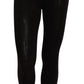 Dolce & Gabbana Black Wool Stretch Tights Stocking Socks