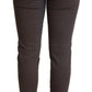 PLEIN SUD Brown Cotton Stretch Skinny Denim Jeans