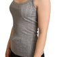 Dolce & Gabbana Gray Cotton Modal Canotta Tank Top T-shirt