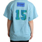 Dolce & Gabbana BLue Queen Of Hearts Card Sweater T-shirt
