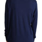 Dolce & Gabbana Blue Virgin Wool Button Down Cardigan Sweater