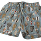 Dolce & Gabbana Blue Seashell Beachwear Swimwear Shorts