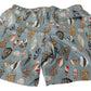 Dolce & Gabbana Blue Seashell Beachwear Swimwear Shorts
