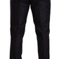 Dolce & Gabbana Blue Pattern MARTINI SLIM FIT 2 Piece Suit