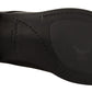 Dolce & Gabbana Black Leather Lace Up Men Dress Derby Shoes