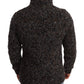 Dolce & Gabbana Gray Wool Blend Turtleneck Pullover Sweater
