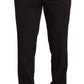 Domenico Tagliente Black Polyester Slim 2 Piece Set TAGLIENTE Suit