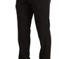 Domenico Tagliente Black Polyester Slim 2 Piece Set TAGLIENTE Suit