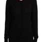 Dolce & Gabbana Black Crewneck Pullover STAFF Sweater Wool