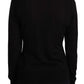 Dolce & Gabbana Black Crewneck Pullover STAFF Sweater Wool
