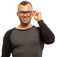 Yohji Yamamoto Blue Plastic Glasses (Frames)