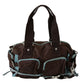WAYFARER Brown Handbag Duffel Travel Purse