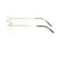 Frankie Morello Gold Metallic Men's Frame