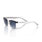 Frankie Morello Black Metallic Fiber Men Sunglass