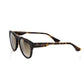 Frankie Morello Brown Acetate Mens Sunglasses