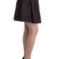 GF Ferre Purple Short Flannel Skirt