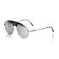 Frankie Morello Multicolor Metallic Fibre Men Sunglass