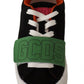 GCDS Multicolor Suede Low Top Lace Up Women Sneakers Shoes