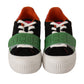 GCDS Multicolor Suede Low Top Lace Up Women Sneakers Shoes