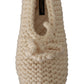 Dolce & Gabbana White Slip On Ballerina Flats Wool Knit Shoes