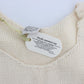 PINK MEMORIES Beige Cotton Blend Knitted Sleeveless Sweater