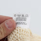 PINK MEMORIES Beige Cotton Blend Knitted Sleeveless Sweater