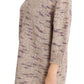 PINK MEMORIES Beige Wool Blend Knitted Oversize Sweater