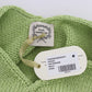 PINK MEMORIES Green Cotton Blend Knitted Sweater