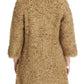 PINK MEMORIES Beige Wool Blend Cape Sweater