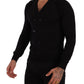 Dolce & Gabbana Black Cashmere Button Down Cardigan Sweater