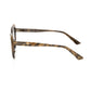 Frankie Morello Beige Acetate Women's Eyeglass Frame