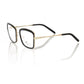 Frankie Morello Black Metallic Women's Eyeglass Frame