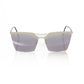 Frankie Morello Silver Metallic Women Sunglasses
