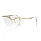 Frankie Morello Brown Metallic Women's Eyeglass Frame