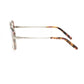 Frankie Morello Red Metallic Women's Eyeglass Frame